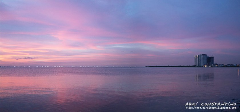 Sunset in Manila captured by Adri Constantino