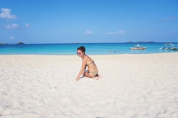 Andie Eigenmann in Calaguas Island