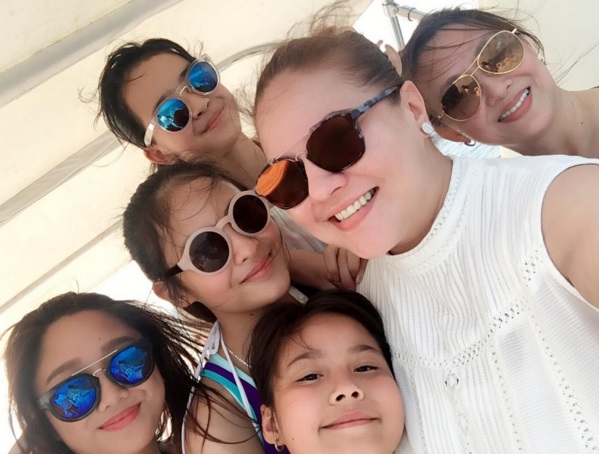 Karla Estrada in Boracay
