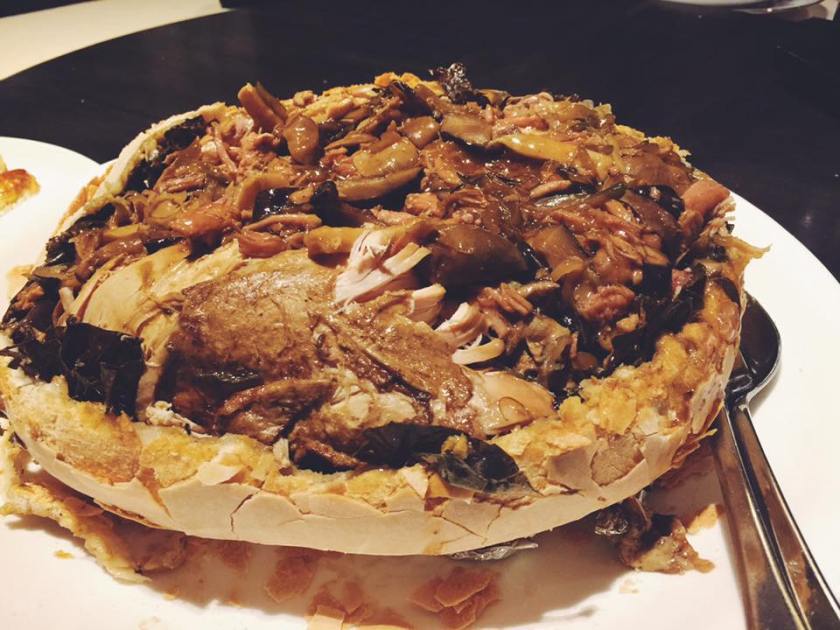 Beggar's Chicken at New World Makati Hotel