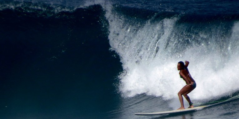 Surfing in La Union