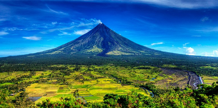Mayon Volcano in Bicol
