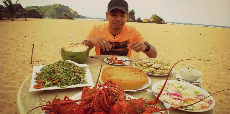 Drew Arellano and his TV travel program “Byahe ni Drew” featured Puraran Beach and all the natural and organic things it can offer.