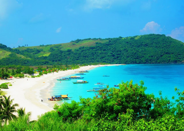 Calaguas: Tinaga Island where Mahabang Buhangin Beach is located.