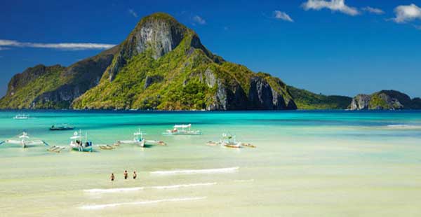 The world famous El Nido in Palawan