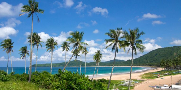 A stunning view from the lookout at Nacpan Beach.
