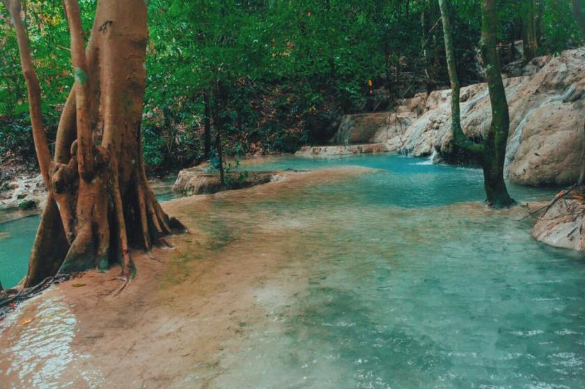 Mulawin Waterfalls in Abra, Philippines
