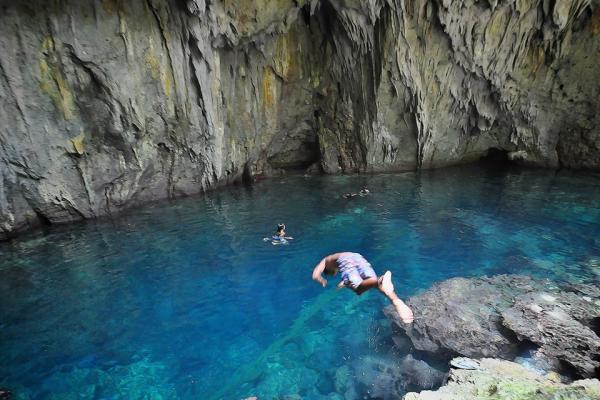 Calicoan Island Waterfalls Photo