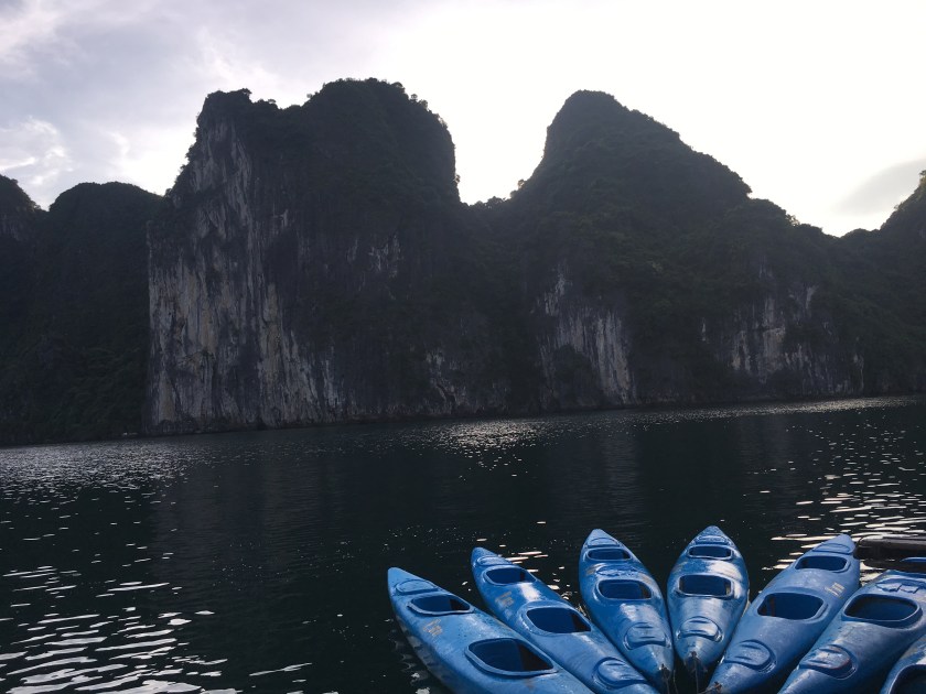 Kayaking Halong Bay Vietnam