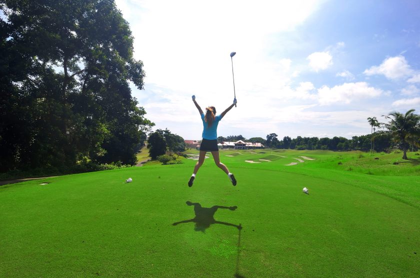 Bintan Lagoon Resort - Golfer