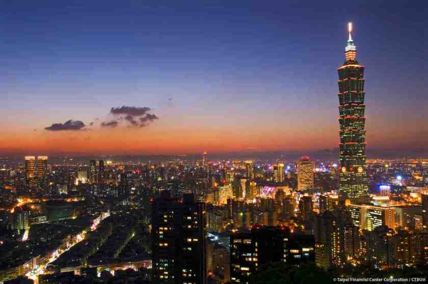Taiwan's Taipei 101 is a beauty