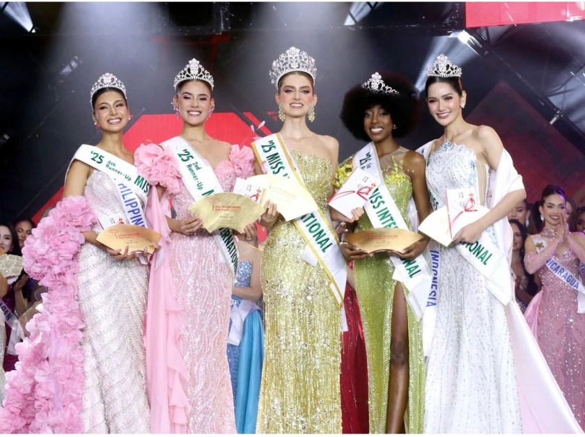 Miss International 2025 Winners Colombia, Philippines