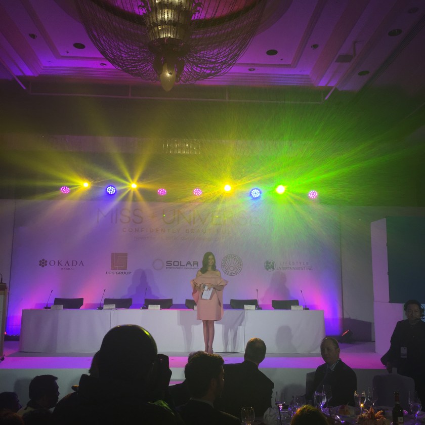 Shamcey Supsup Lee hosting the launch