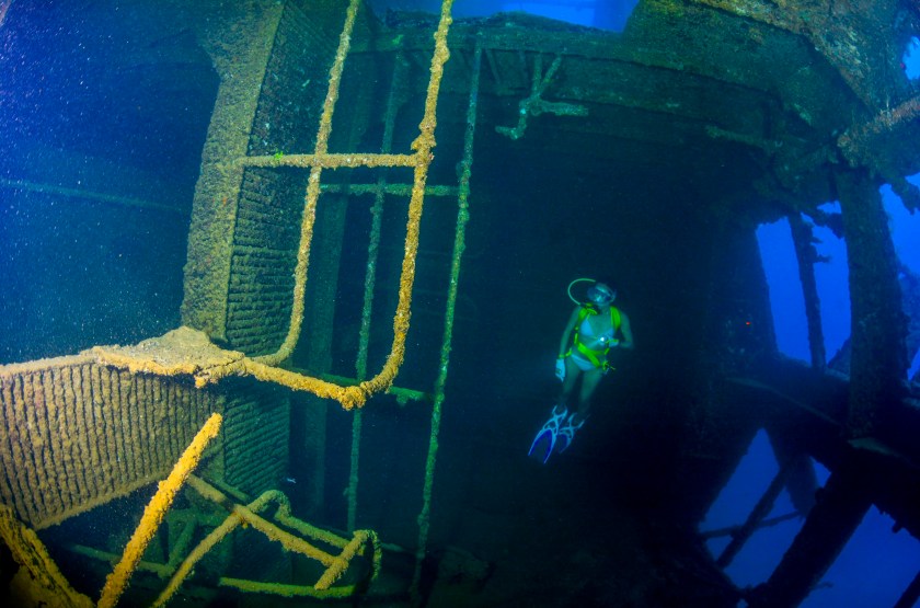 SMS Cormoran in Guam - Diving Spot