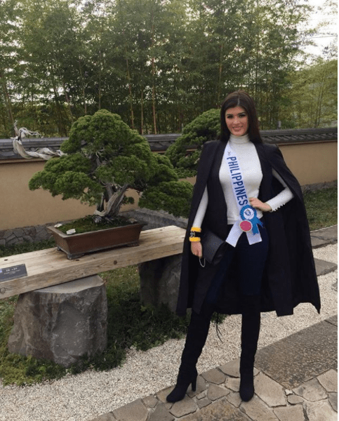 Mariel de Leon in Japan for Miss International 2017