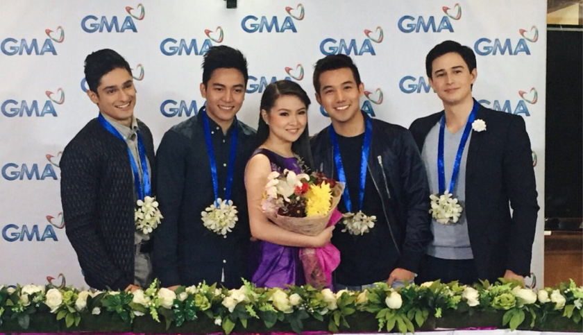 The cast of GMA Network series, 'Meant To Be'