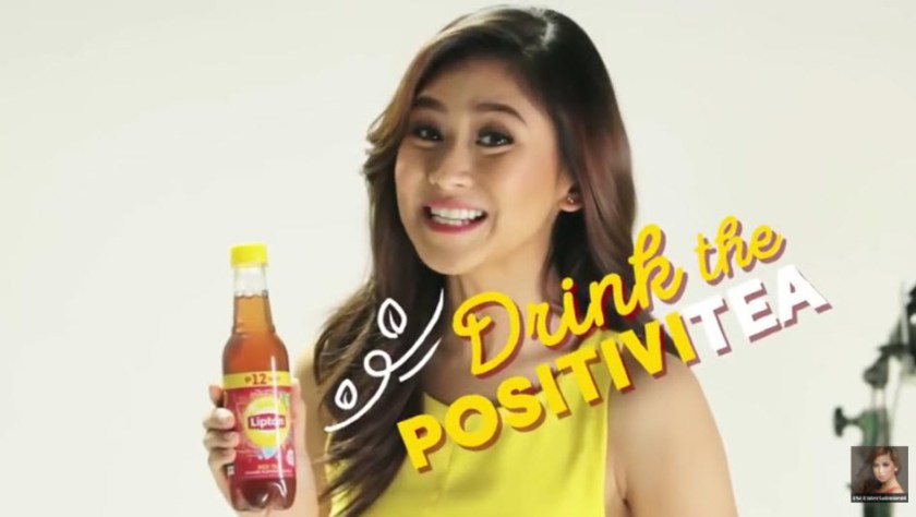 Sarah Geronimo for Lipton Ice Tea photo