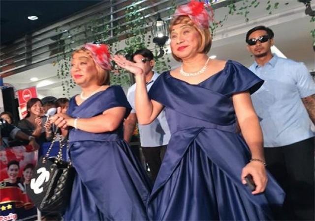 Imagine You and Me premiere Lola Nidora and Lola Tidora of Kalye Serye