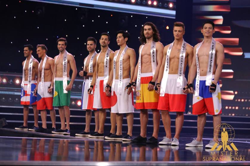 The Top 20 of Mister International 2016 in their swimwear.