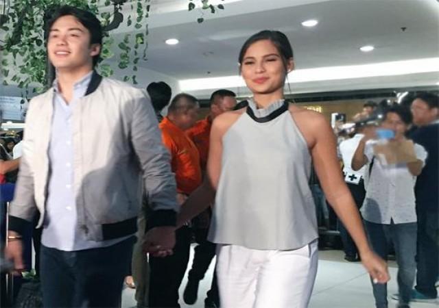 Imagine You and Me premiere Jasmine Curtis Smith and boyfriend