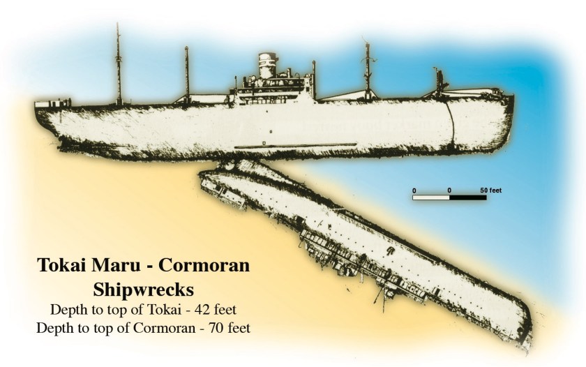 Guam SMS Cormoran Diving Spot
