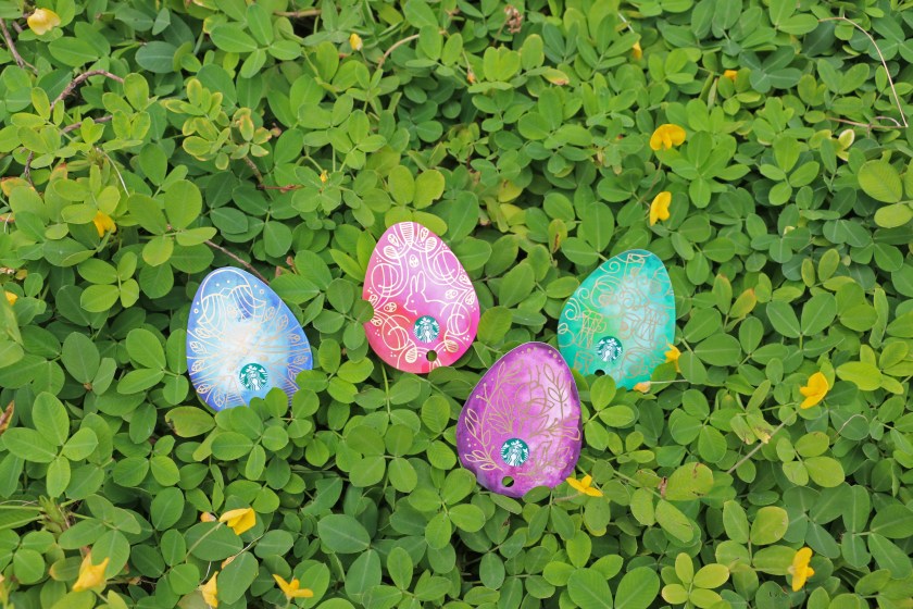 Starbucks Easter Egg Cards