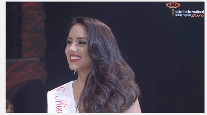 Third Runner-Up is Nicaragua