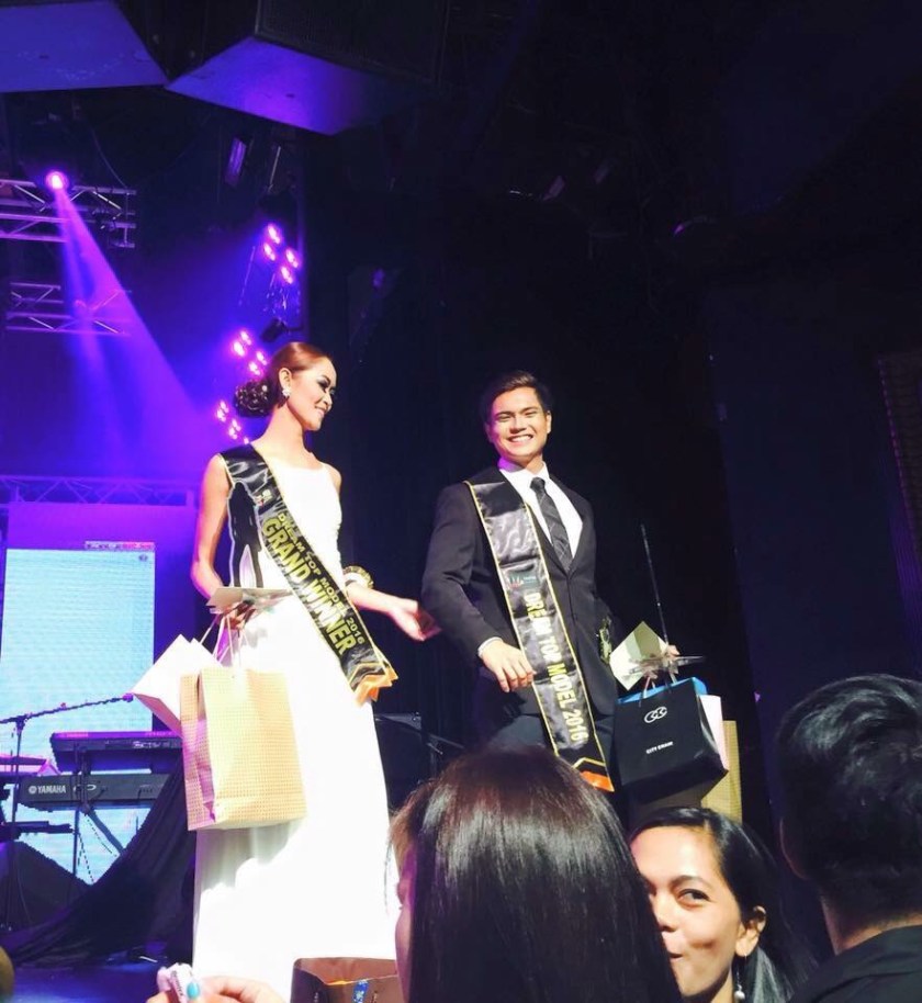 Dream Top Model Winners JaninaEspinosa and Anthony John Garcia