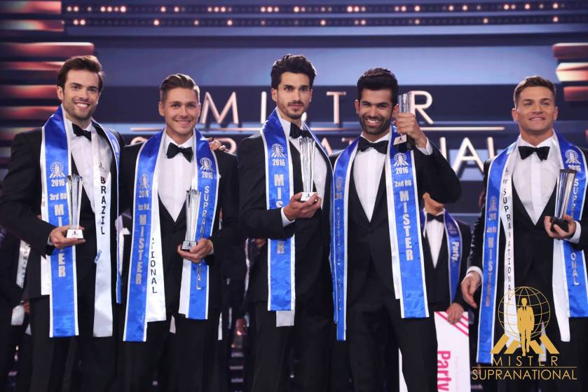 Mister Supranational 2016 winners