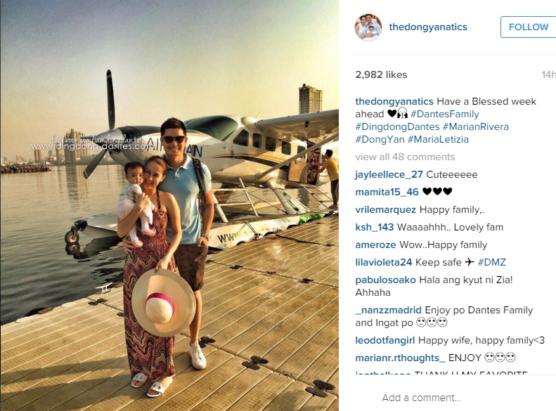 Marian Rivera and Dingdong Dantes in Palawan