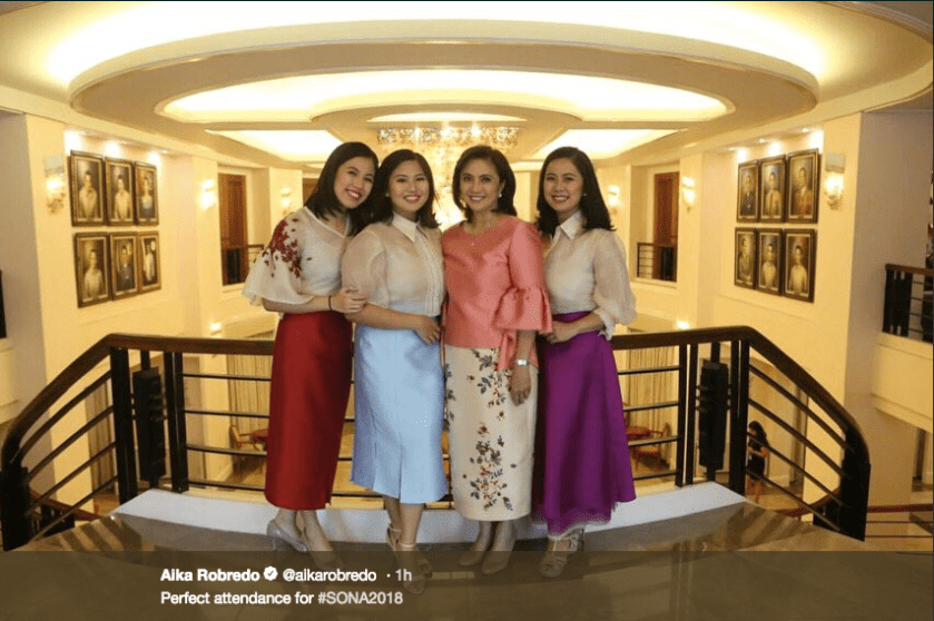 VP Lani Robredo at SONA 2018
