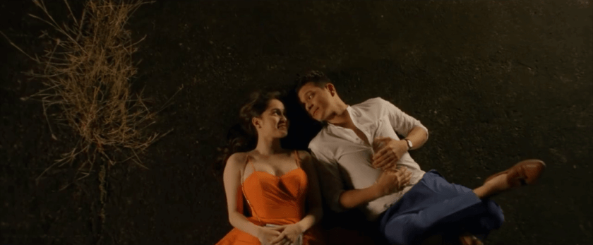 The Girl in the Orange Dress