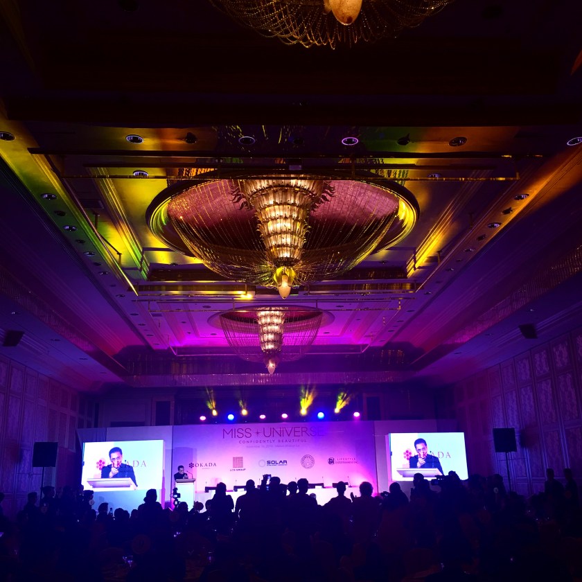 Chavit Singson announces Miss Universe to be held in the Philippines