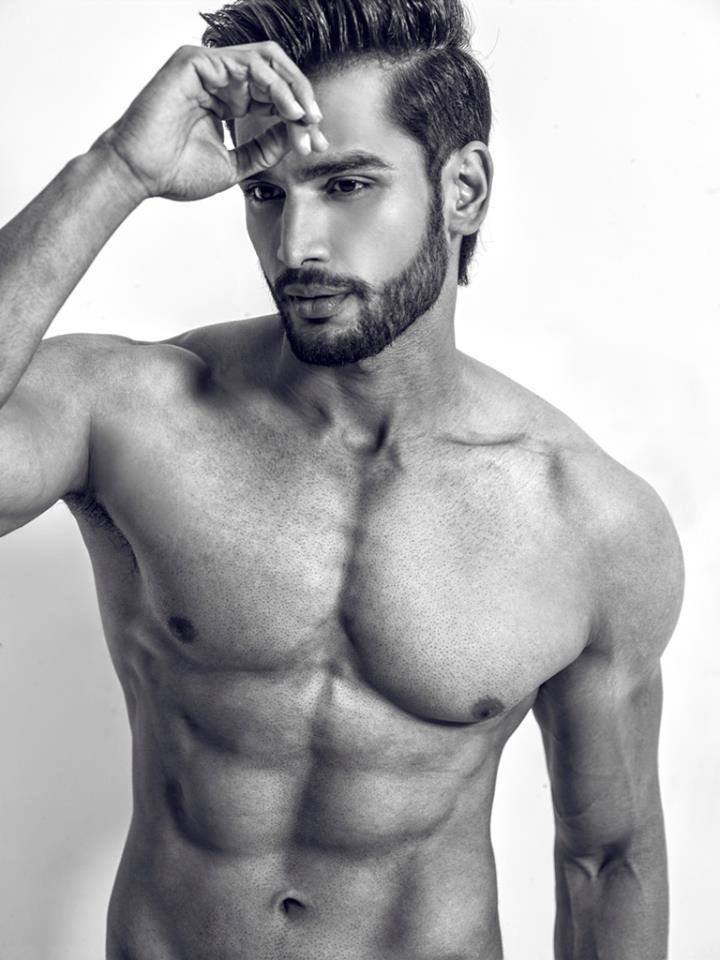 Mister World 2016 India's Rohit Khandelwal in a sexy photo
