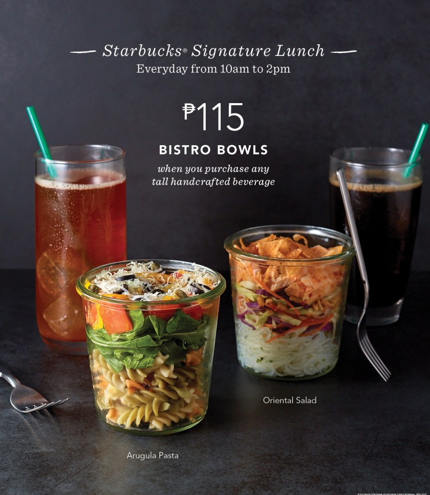 Starucks Bistro Bowls