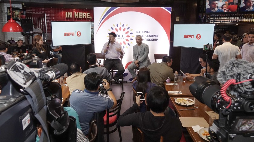 National Cheerleading Competition 2018 Presscon