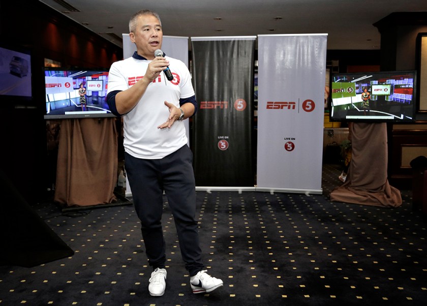 Vincent “Chot” Reyes, President of TV5 