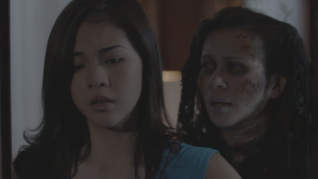 Janella Salvador and Lj Reyes in Haunted Mansion