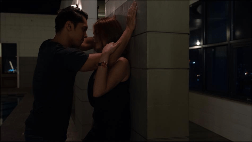 Carlo Aquino and Angelica Panganiban