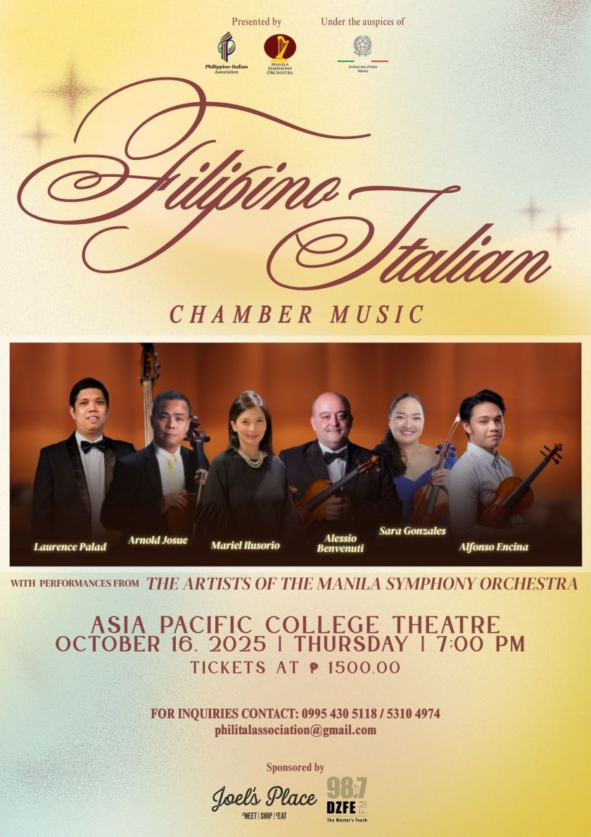 Philippine–Italian Chamber Music Concer