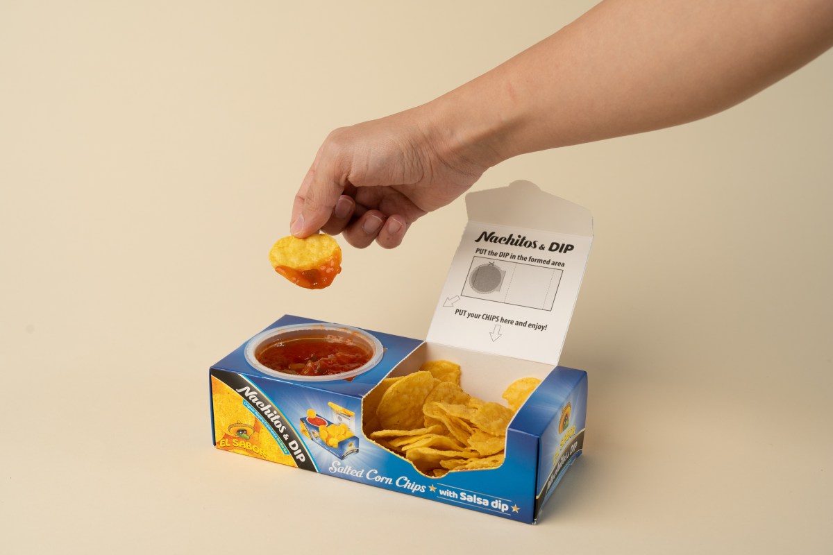 Nachos at Cebu Pacific in-flight