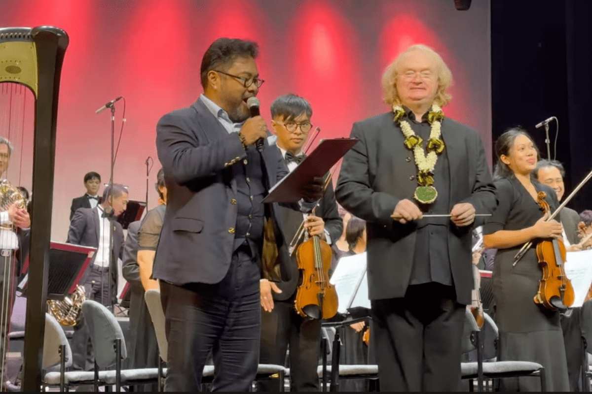 Alexander Vikulov leading the Manila Symphony Orchestra, it was a night of elegance, emotion, and sonic mastery in the heart of Manila